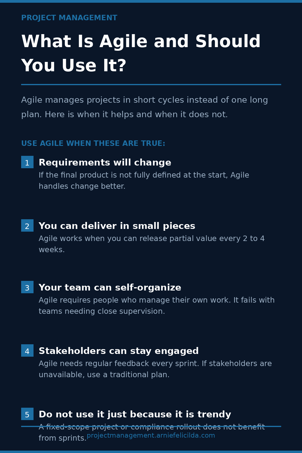What Is Agile and Should You Use It?
