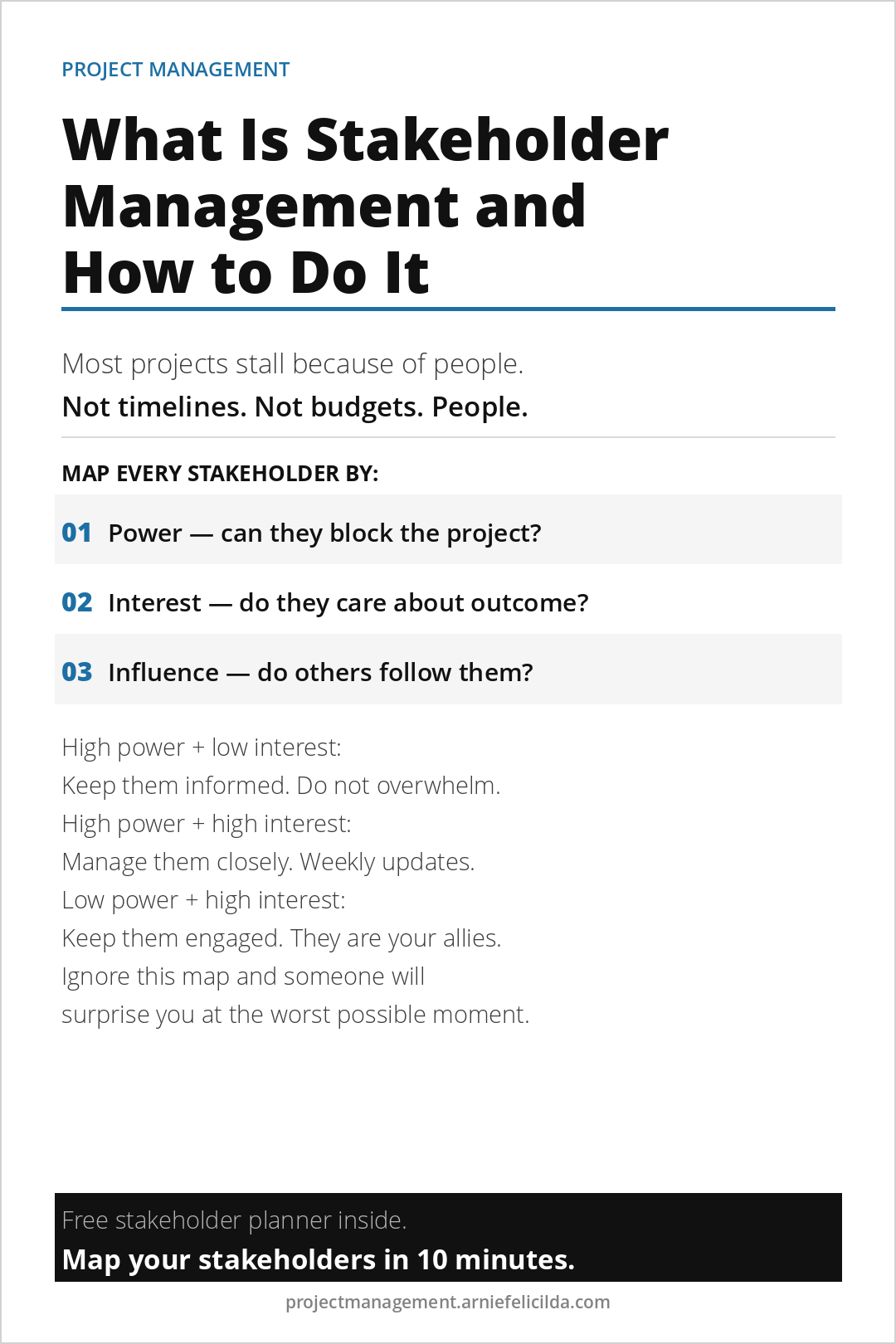 what is stakeholder management and how to do it